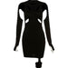 Hot Girl Hollow Out Short Package Hip Skirt Outerwear - Magellan Fashion Shop