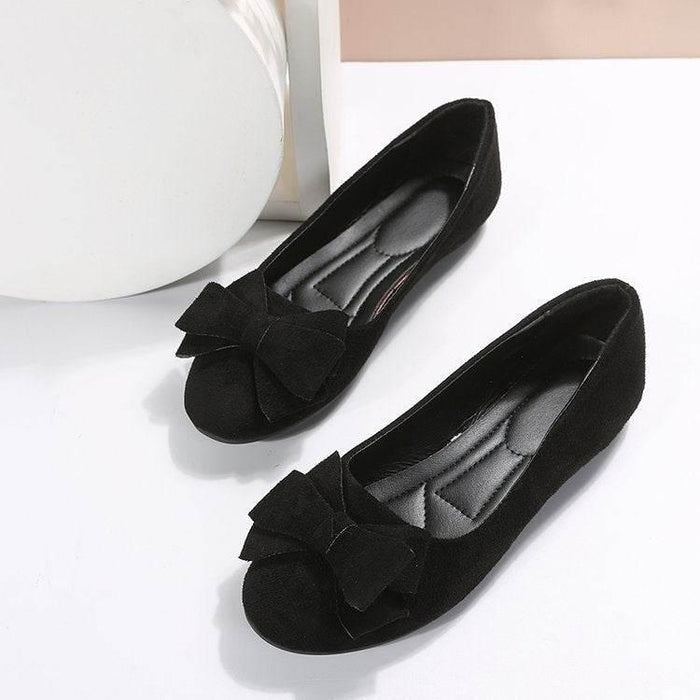 Fashion Bowknot Flats Shoes - Magellan Fashion Shop