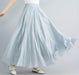 Lady Literature Plus Size Cotton And Linen Skirt - Magellan Fashion Shop