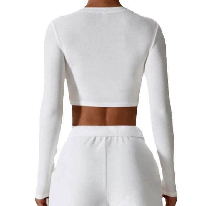 Fitness Sports Casual Long Sleeve Top - Magellan Fashion Shop