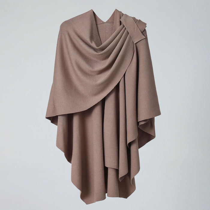 Solid Color Simple Side Strap Shawl Knitted Shoulder Strap