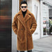 Men's Winter New Thickened Cashmere Long Warm Fur Coat - Magellan Fashion Shop