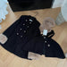 Women's Ring Fashionable Cape Cloak Wool Coat - Magellan Fashion Shop