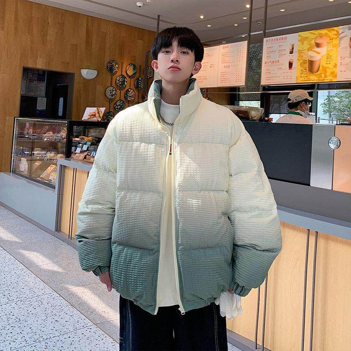 Men's Warm Stand Collar Windproof Sleeve Opening Jacket - Magellan Fashion Shop