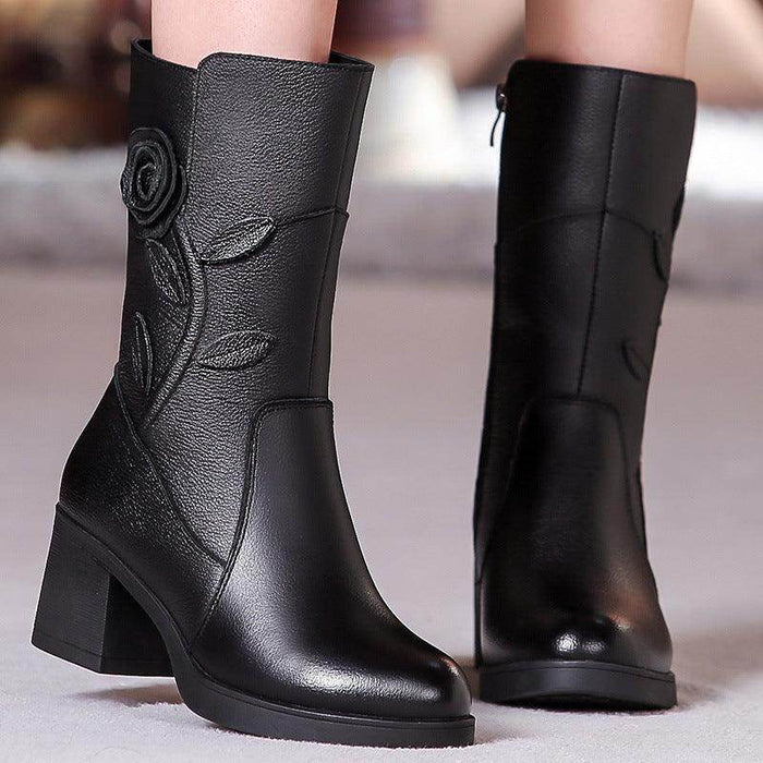 Women's Plush Warm Cotton Boots - Magellan Fashion Shop