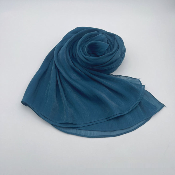 Shiny Satin Scarf Malay Scarf