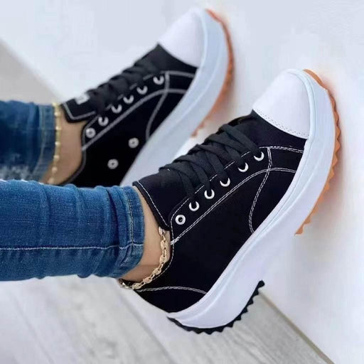 Women's Canvas High Top Casual Shoes - Magellan Fashion Shop
