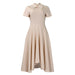 Fashion Temperament High Waist Banquet Large Swing Elegant Evening Party Africa Dress - Magellan Fashion Shop