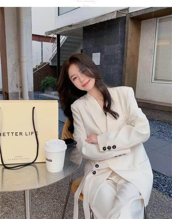 Suit Two-piece Suit Casual Small Suit Women - Magellan Fashion Shop