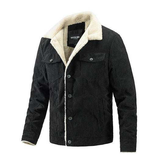 Men's Plus Fleece Jacket Warm Casual Jacket - Magellan Fashion Shop