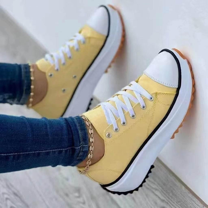 Women's Canvas High Top Casual Shoes - Magellan Fashion Shop