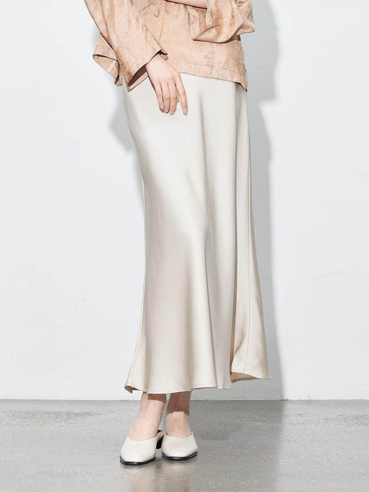 Satin Temperament Skirt - Magellan Fashion Shop