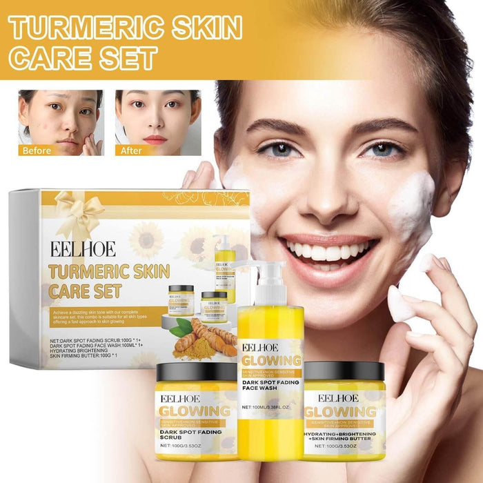 Turmeric Skin Care Set Hydrating Cleansing - Magellan Fashion Shop