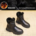 Women's Waterproof New Plus Velvet Warm Martin Short Boots - Magellan Fashion Shop