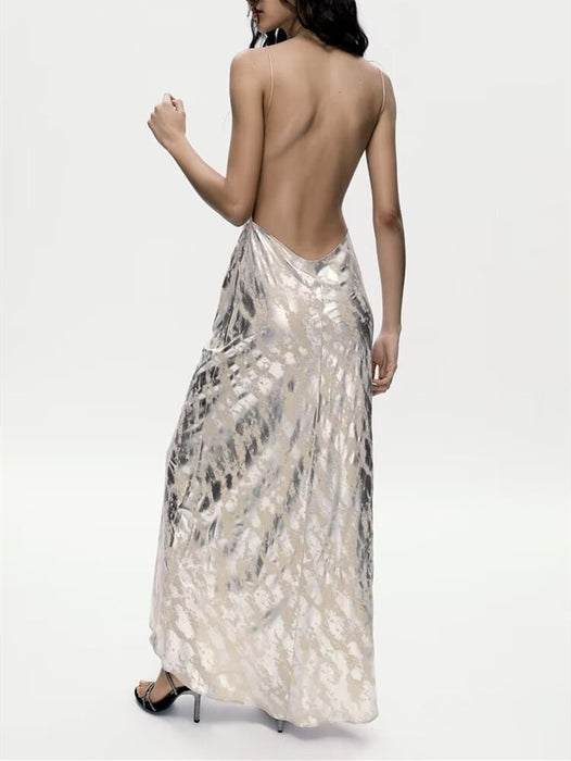 Women's Metal Muster  Dress
