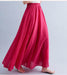 Lady Literature Plus Size Cotton And Linen Skirt - Magellan Fashion Shop