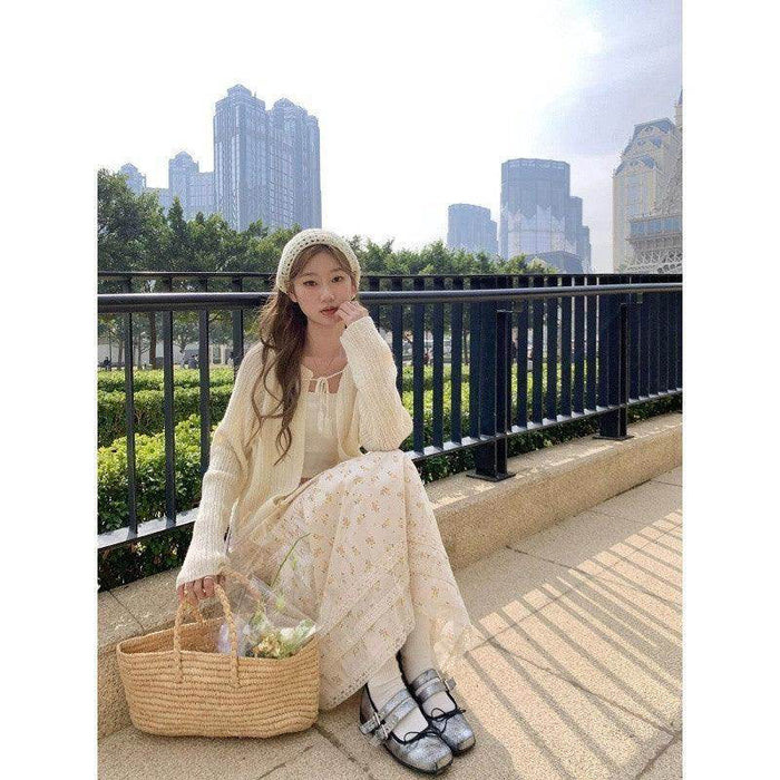 Sweet Lace Edge A- Line Skirt Temperament Slimming - Magellan Fashion Shop