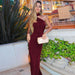 Street Style Slim-fit Long Ribbon Dress Women - Magellan Fashion Shop