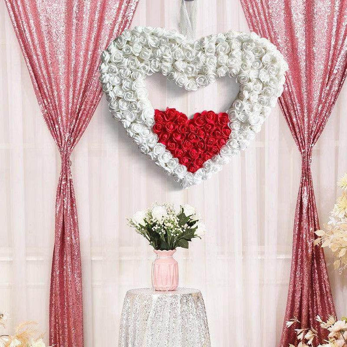 Valentine's Day Double Love Garland Holiday Atmosphere Dress Up Ornaments - Magellan Fashion Shop