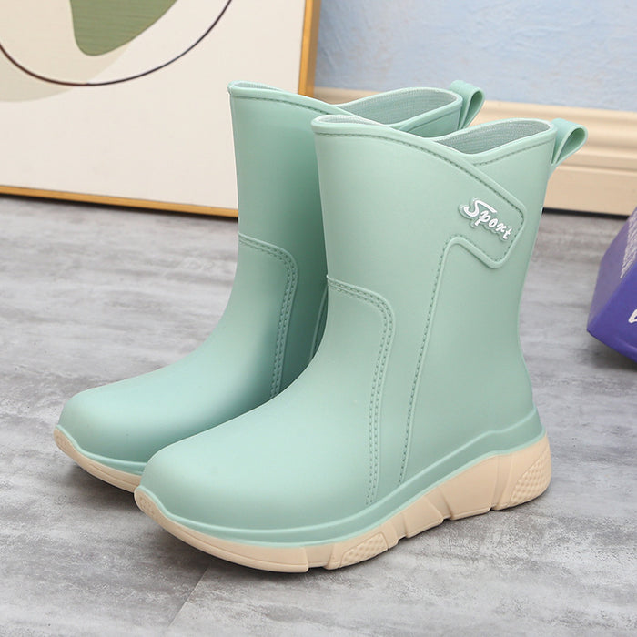 Rain Boots Ladies Kitchen Anti-slip