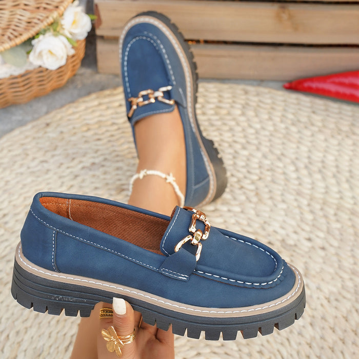 Fashion Large Size Flat Bottom New Thick Bottom Women