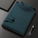 Men's Sweater Slim Fit Pure Color Half Collar Knitted Bottoming Shirt - Magellan Fashion Shop