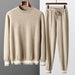 Leisure Sports Cashmere Men's Round Neck Sweater Suit - Magellan Fashion Shop