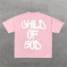 Personality Letter Pattern Oversized T-shirt Men - Magellan Fashion Shop