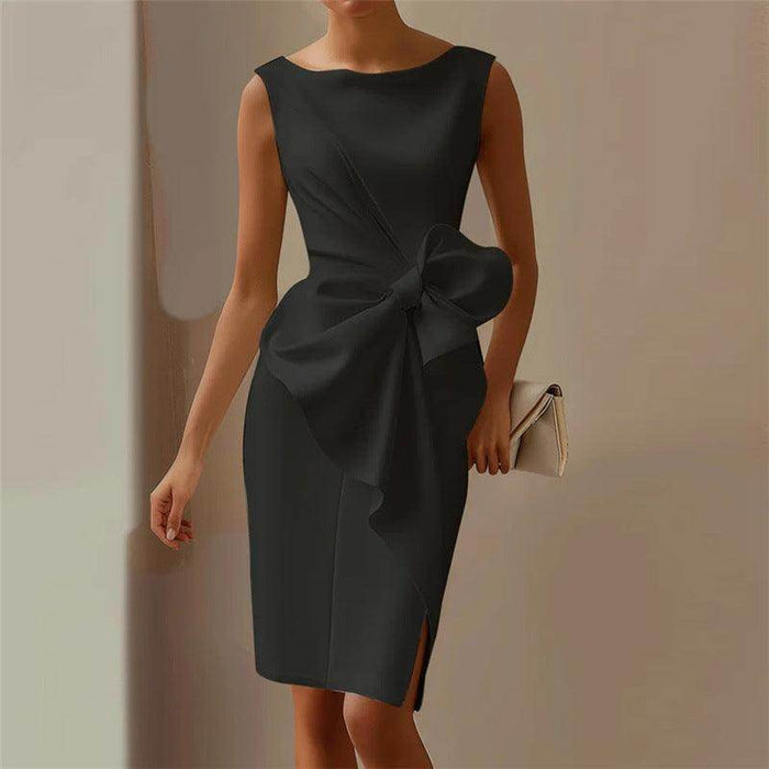 Bow Dress High Waist - Magellan Fashion Shop