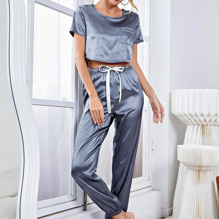 Short-sleeved Trousers Homewear Loose Leisure Suit - Magellan Fashion Shop