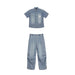 American Street Hip Hop Denim Suit Shirt Trousers - Magellan Fashion Shop