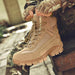 Combat Boots Winter Fleece-lined Warm Snow Boots Men - Magellan Fashion Shop