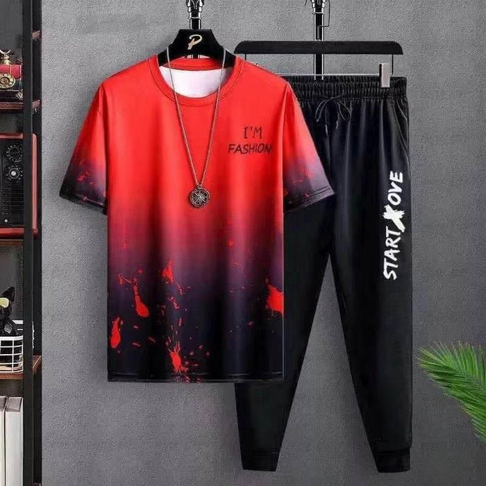 Summer Thin Short-sleeved Trousers Sports Suit - Magellan Fashion Shop