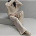 New Solid Color Knitted Pullover Turtleneck Sweater Suit - Magellan Fashion Shop