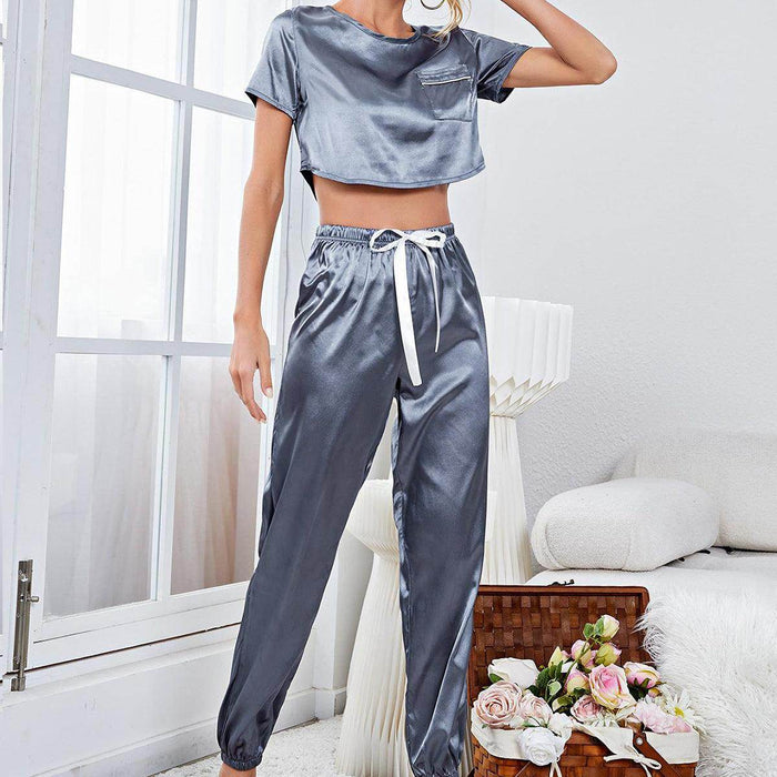 Short-sleeved Trousers Homewear Loose Leisure Suit - Magellan Fashion Shop