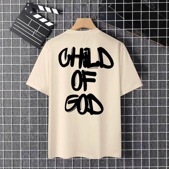 Personality Letter Pattern Oversized T-shirt Men - Magellan Fashion Shop