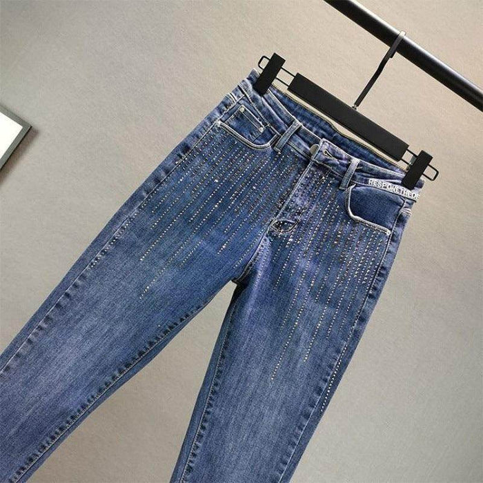 High Waist Slimming Skinny Pants Women's Jeans - Magellan Fashion Shop