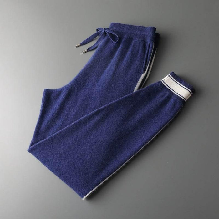 Leisure Sports Cashmere Men's Round Neck Sweater Suit - Magellan Fashion Shop
