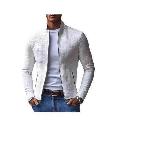 Men's Stand Collar Business Casual Jacket Top - Magellan Fashion Shop