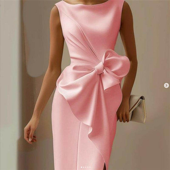 Bow Dress High Waist - Magellan Fashion Shop