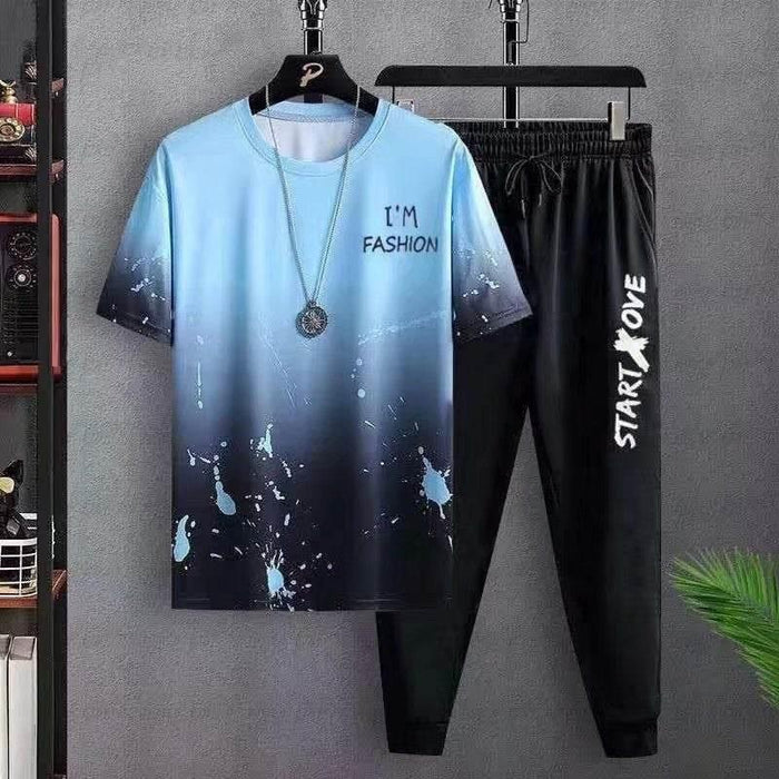 Summer Thin Short-sleeved Trousers Sports Suit - Magellan Fashion Shop