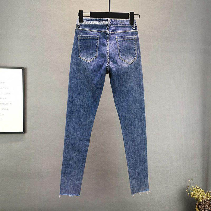 High Waist Slimming Skinny Pants Women's Jeans - Magellan Fashion Shop
