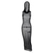 Hooded Mesh See-through Dress - Magellan Fashion Shop