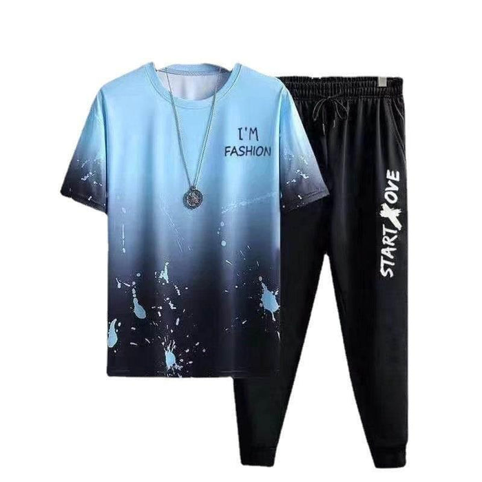 Summer Thin Short-sleeved Trousers Sports Suit - Magellan Fashion Shop