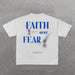 Personality Letter Pattern Oversized T-shirt Men - Magellan Fashion Shop