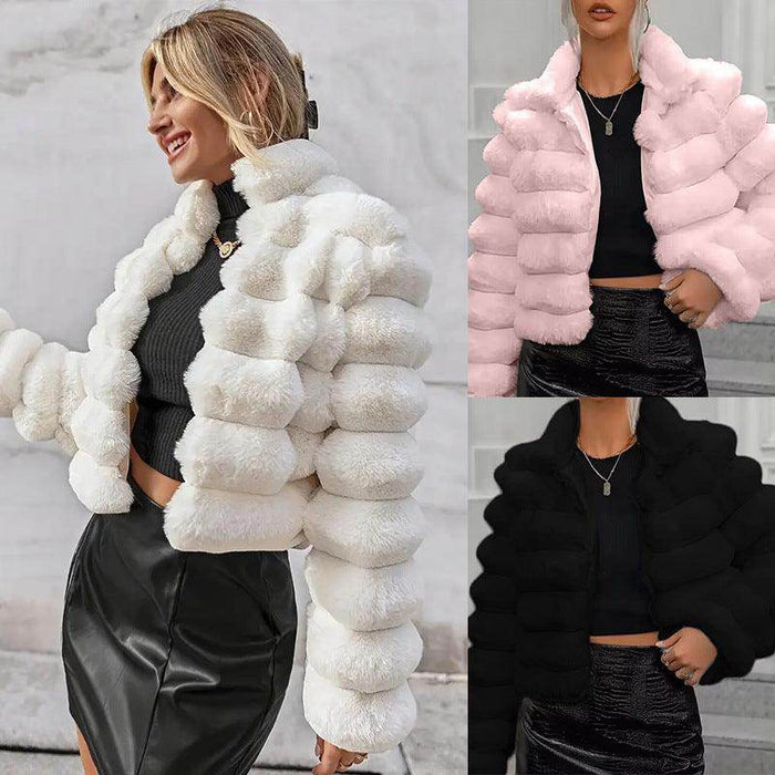 Autumn And Winter Imitation Fur Coat Short Women - Magellan Fashion Shop