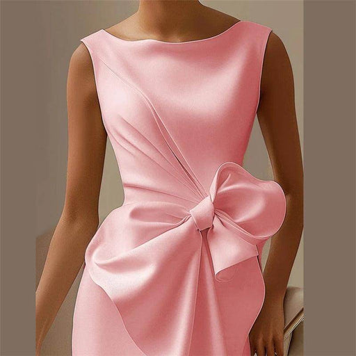 Bow Dress High Waist - Magellan Fashion Shop