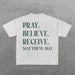 Personality Letter Pattern Oversized T-shirt Men - Magellan Fashion Shop