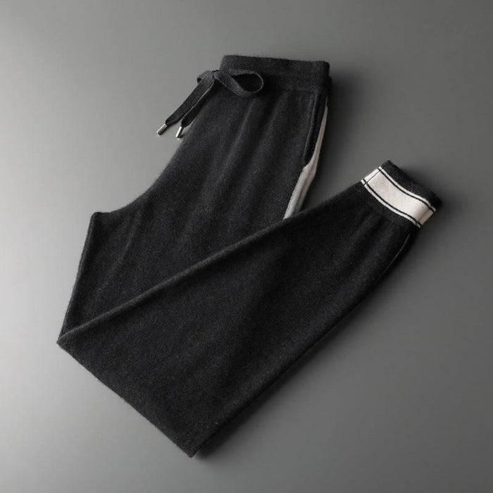 Leisure Sports Cashmere Men's Round Neck Sweater Suit - Magellan Fashion Shop