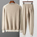 Leisure Sports Cashmere Men's Round Neck Sweater Suit - Magellan Fashion Shop